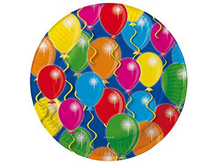 Teller Ballons 6 Stk