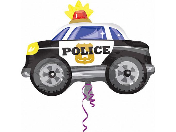 Folienballon Police- Auto