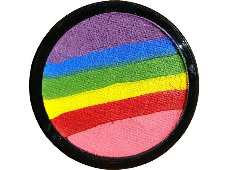 Aquaschminke Rainbow 6 Farben, 20 ml