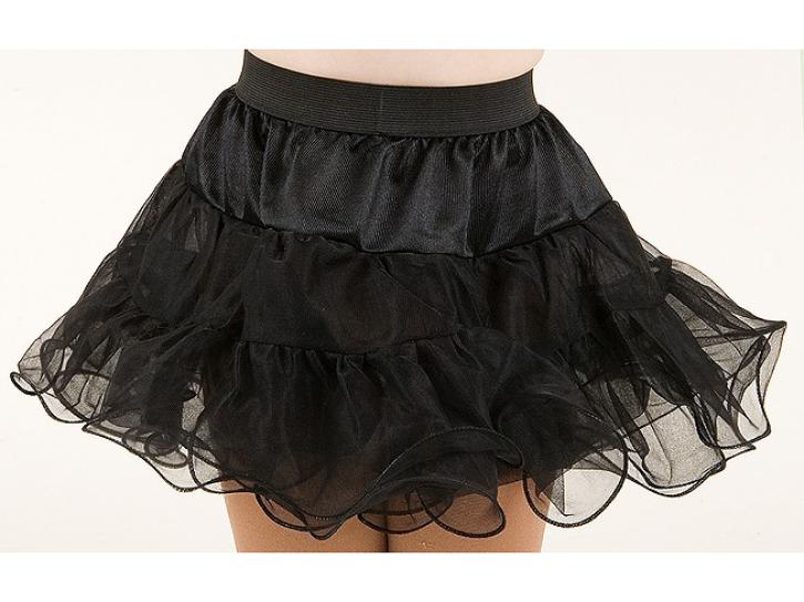 Petticoat mit schwarzer Drahtkante Gr.40/42