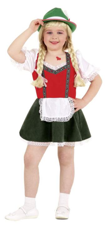 Kleid Tiroler Mädchen Gr.128