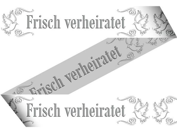 Absperrband Frisch Verheiratet 15m