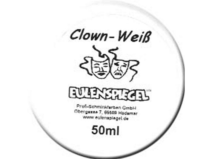 Aquaschminke Clown Weiß 50 ml