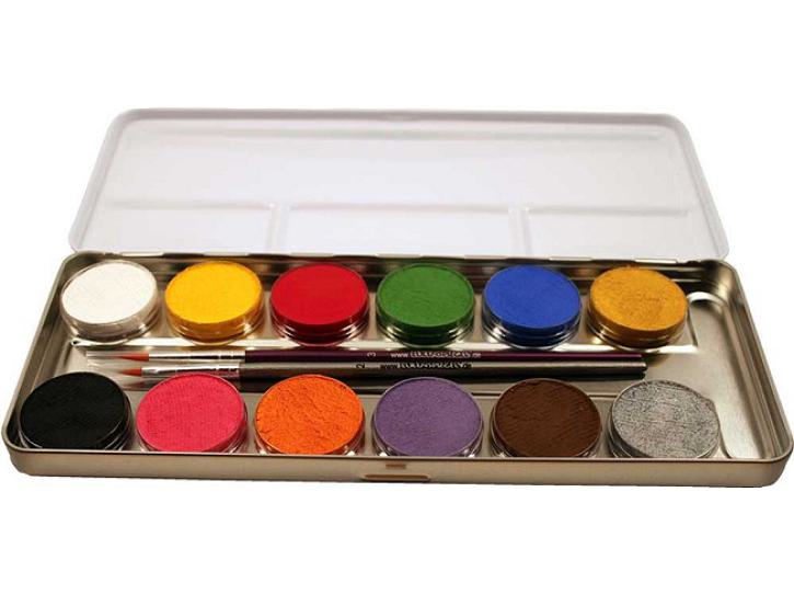 Metall-Palette 12 Farben