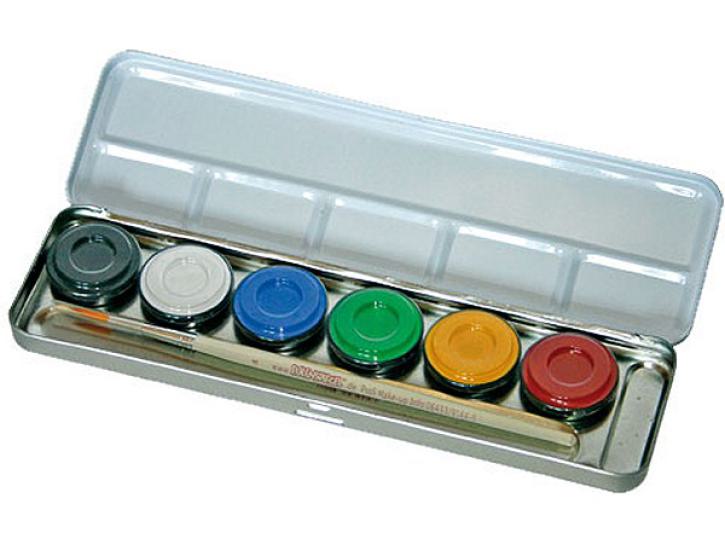 Metall-Palette 6 Farben