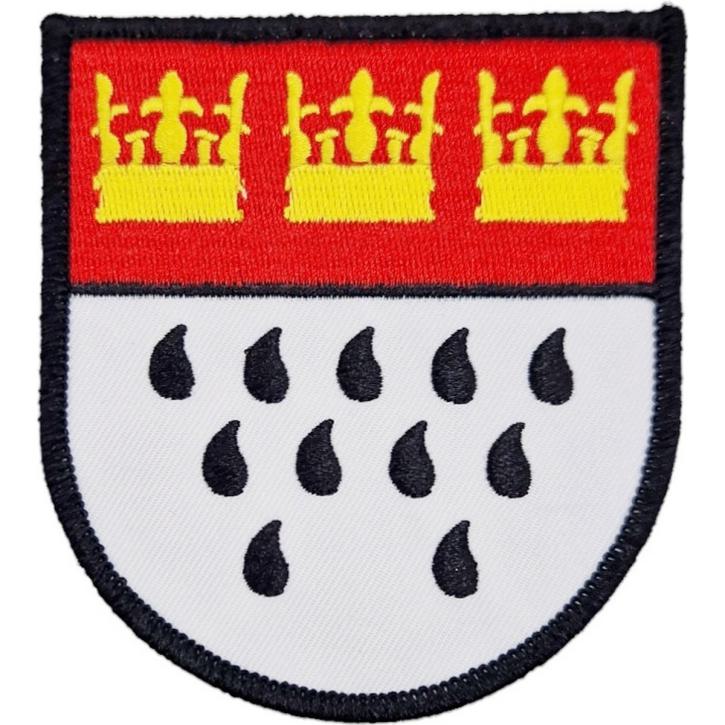 Bügelbild Aufnäher Kölner Wappen