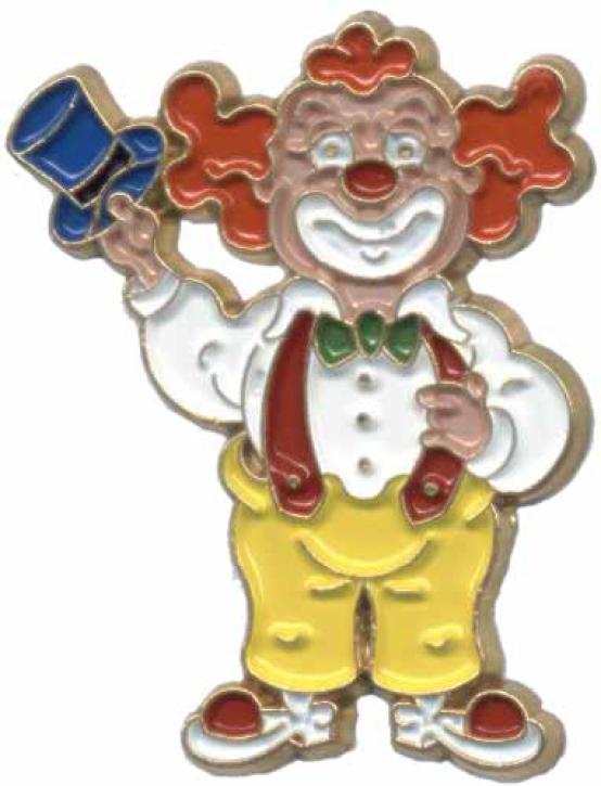 Karnevalspin Clown