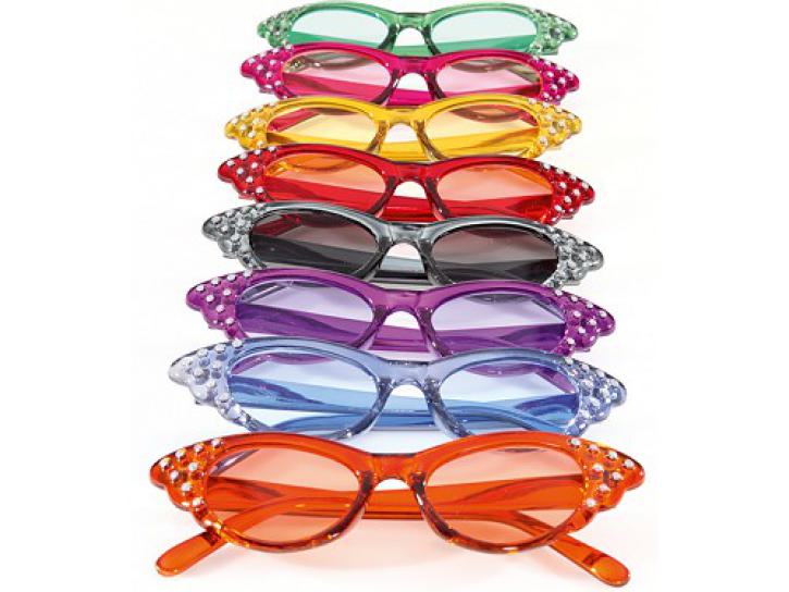 Brille Diva orange