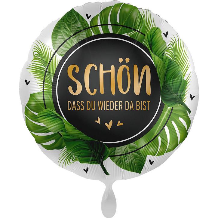 Folienballon welcome 45cm