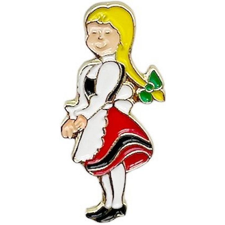 Karnevalspin Bärbelchen mit Pin