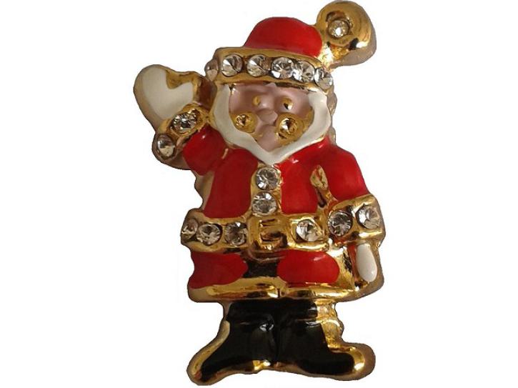 Ansteck Pin  Weihnachtsmann