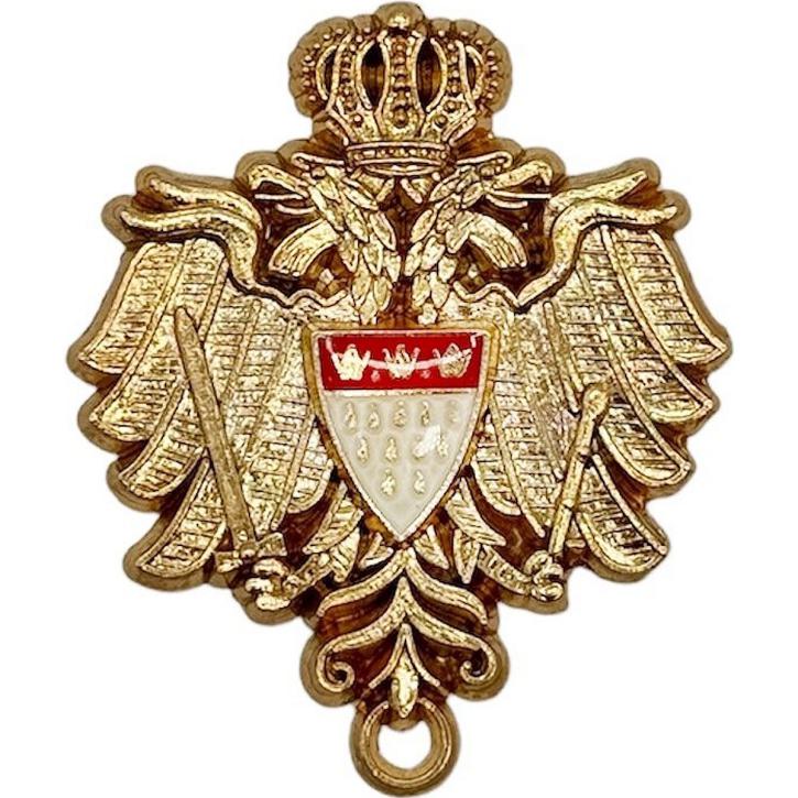 Karnevalspin Adler mit Wappen
