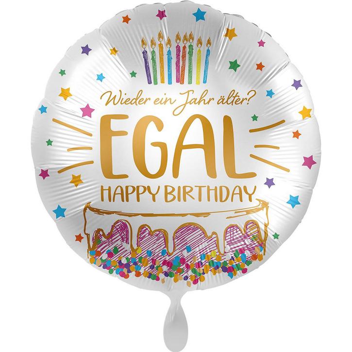 Folienballon Birthday Torte 45cm