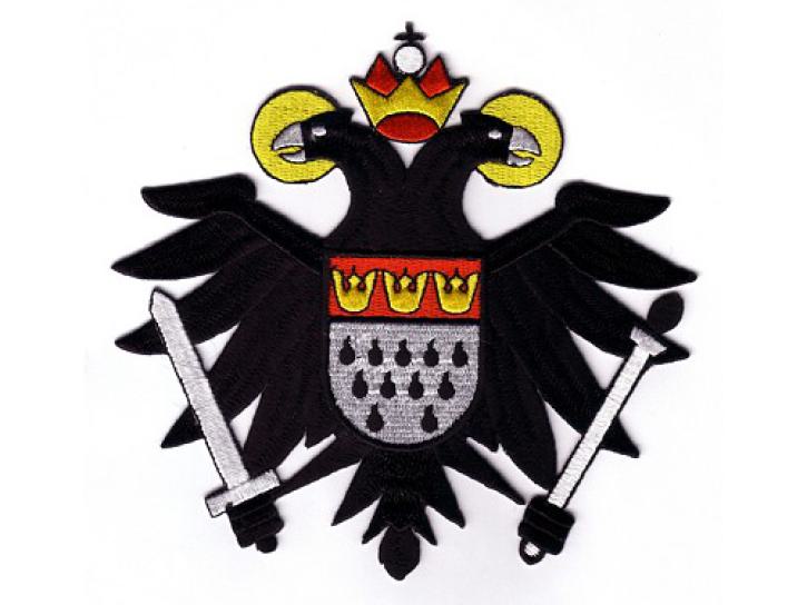 Bügelbild Aufnäher Kölner Adler klein