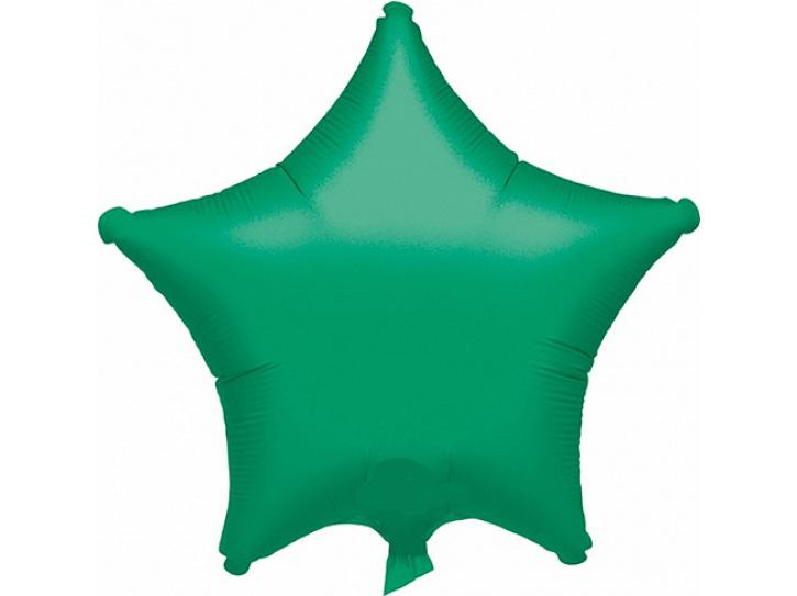 Folienballon Stern grün 48cm