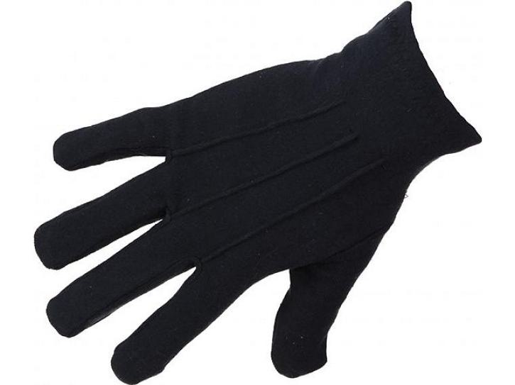 Handschuhe mit Biese schwarz Gr. L