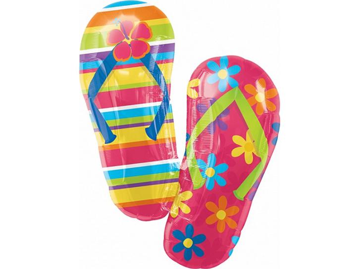 Folienballon Flip Flops 32