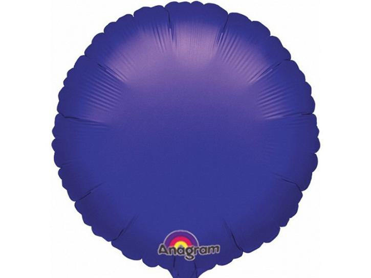Folienballon Kreis violett 45cm