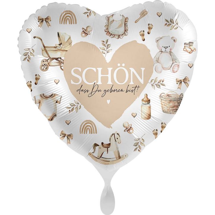 Folienballon Baby neutral 45cm