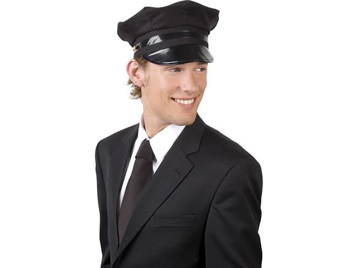 Mütze Fahrer schwarz