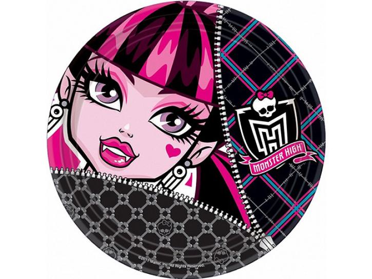 Teller Monster High 8 Stk.