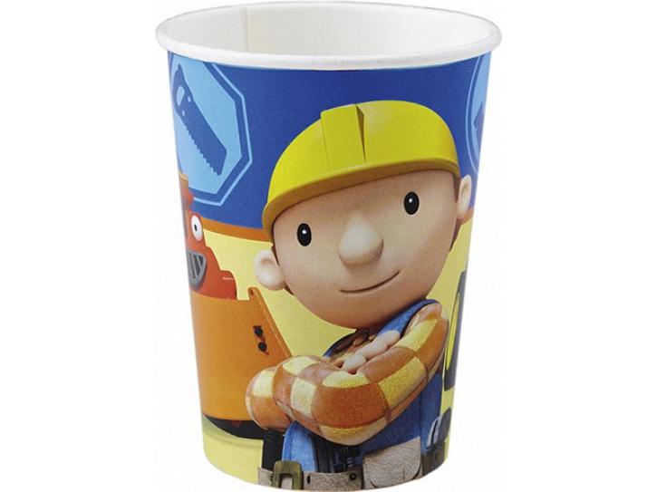 Becher Bob der Baumeister 8 Stk.