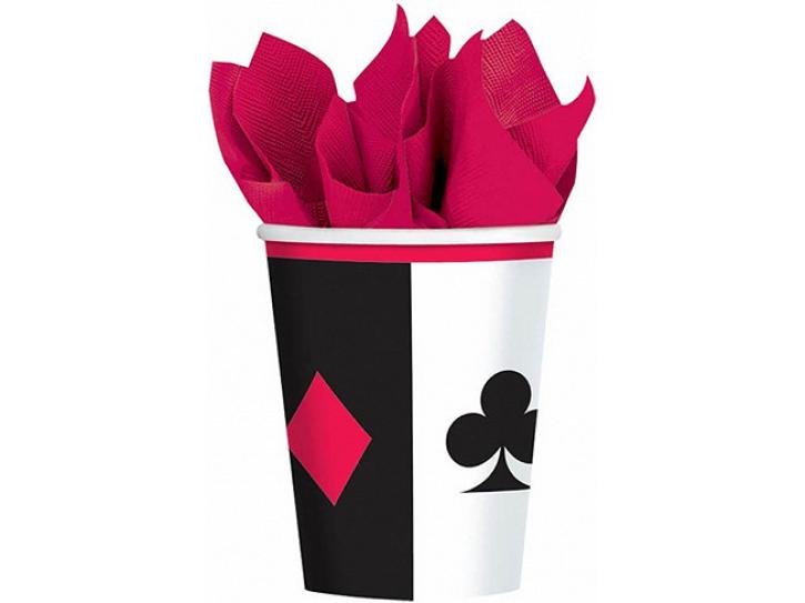 Becher Casino Poker 8 Stk.