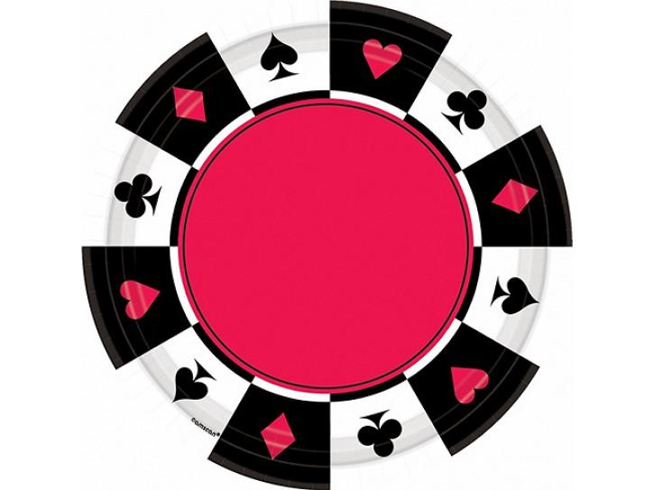 Teller Casino Poker 8 Stk.