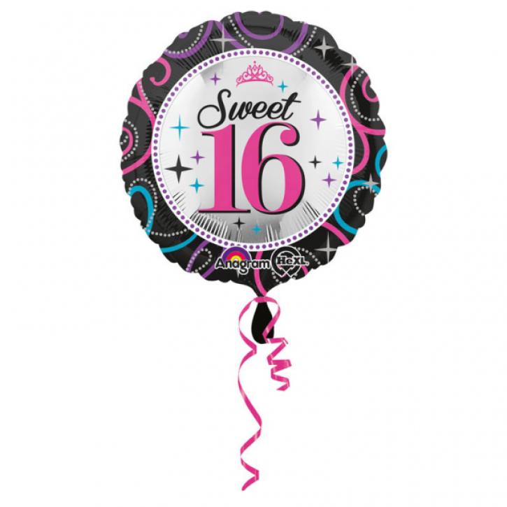 Folienballon Sweet 16