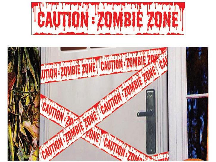 Absperrband Zombie Zone 600x12 cm