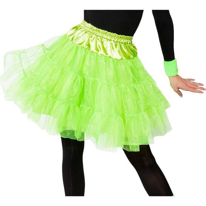 Pettiskirt neongrün Gr. S/M