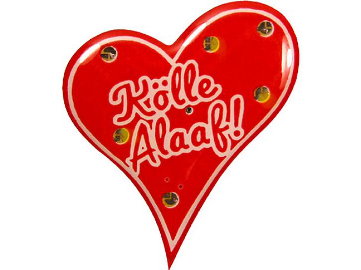 Blinky Herz Kölle Alaaf