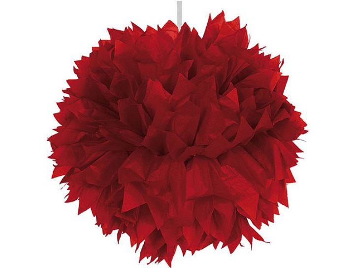 Pompon rot 30cm