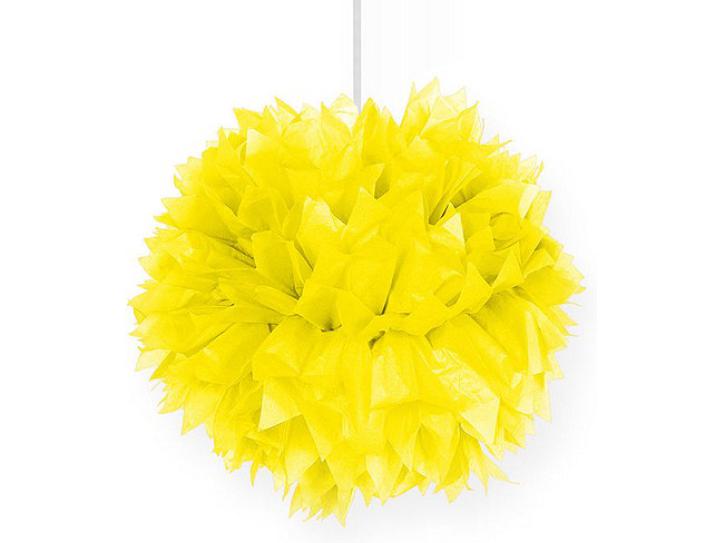 Pompon gelb 30cm