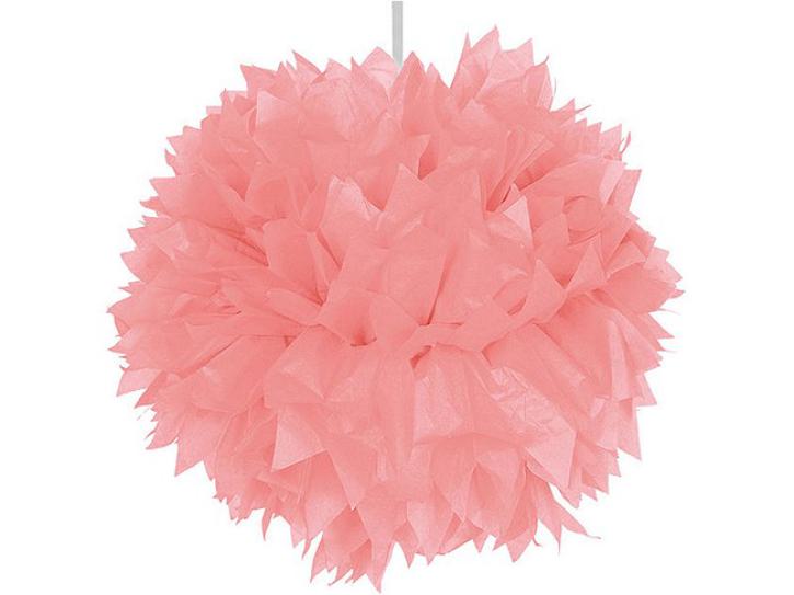 Pompon rosa 30cm