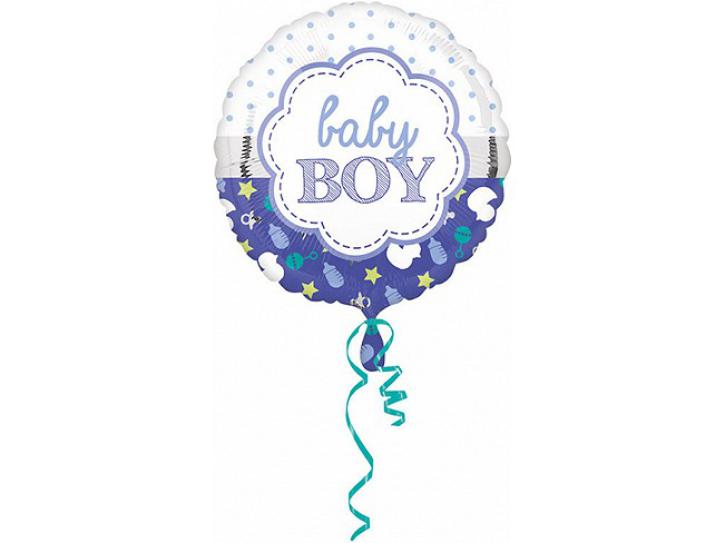 Folienballon Baby Boy 45 cm