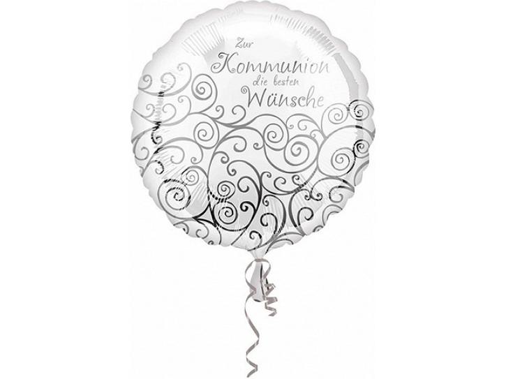 Folienballon zur Kommunion 45 cm