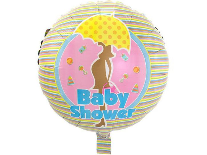 Folienballon Baby Shower bunt