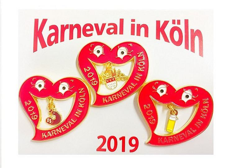 Dreierset Festabzeichen 2019