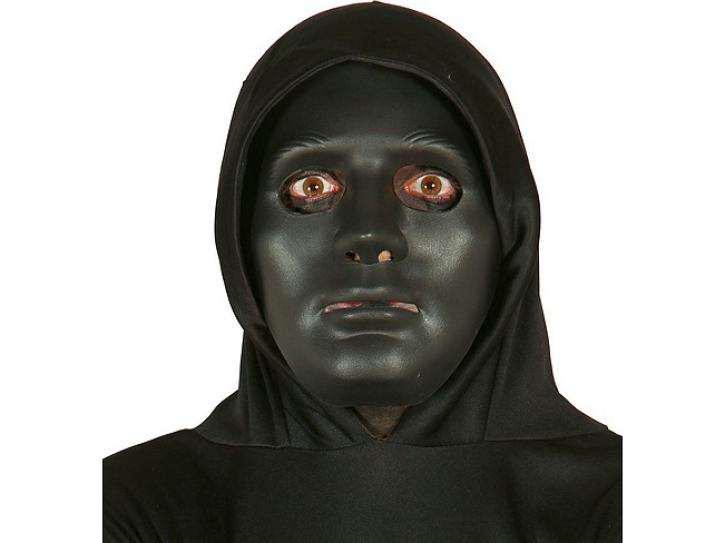 Maske schwarz PVC