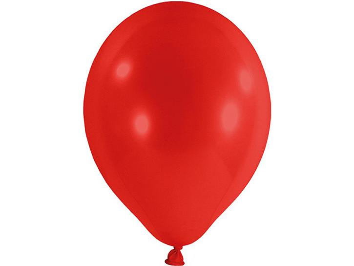 Luftballon metallic rot 20 Stk.