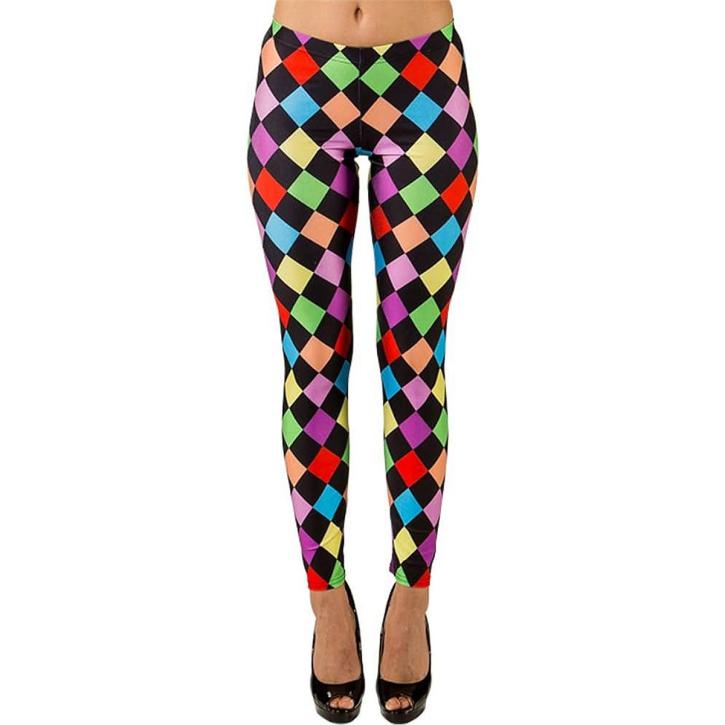 Leggings karo-bunt Gr. S/M