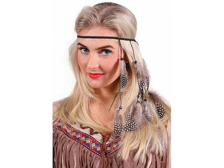 Indianer Kopfschmuck Kleiner Falke