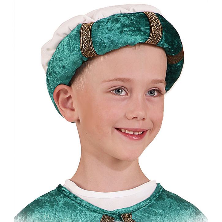 Turban grün für Kinder