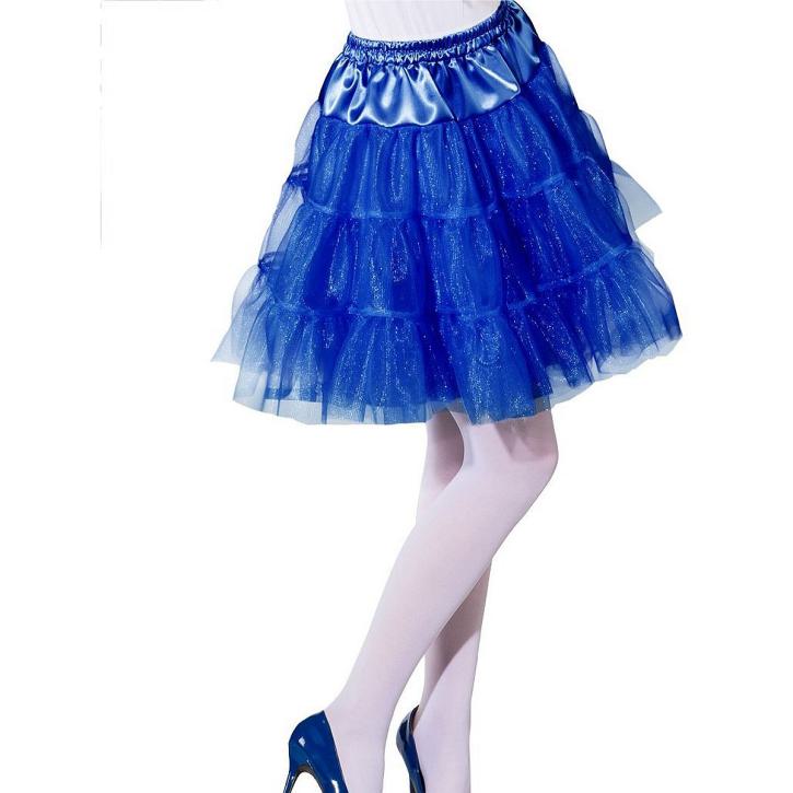 Pettiskirt blau Gr. L/XL