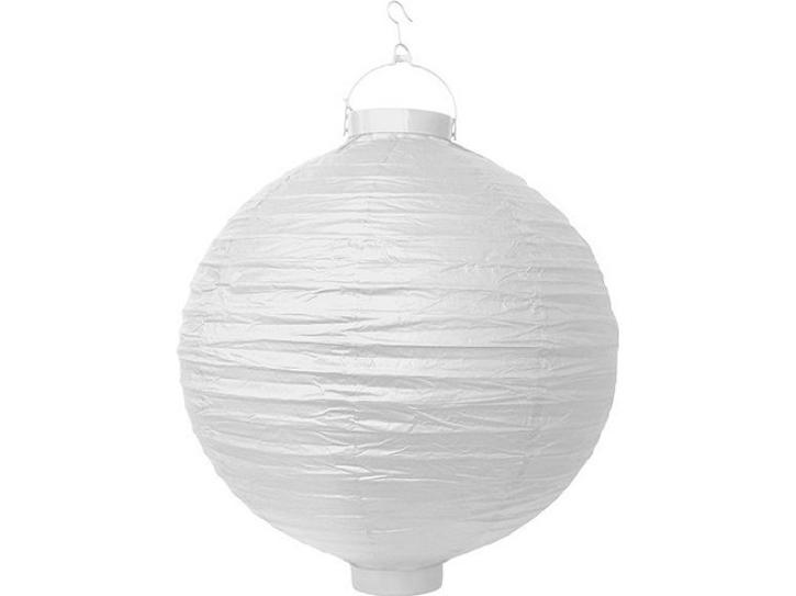 Lampion Papier weiß 20cm