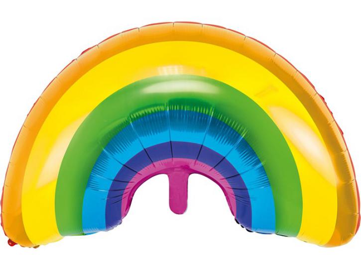Folienballon Regenbogen