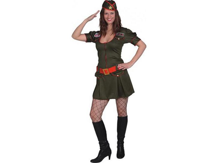 Kostüm Military Girl Gr. 34/36