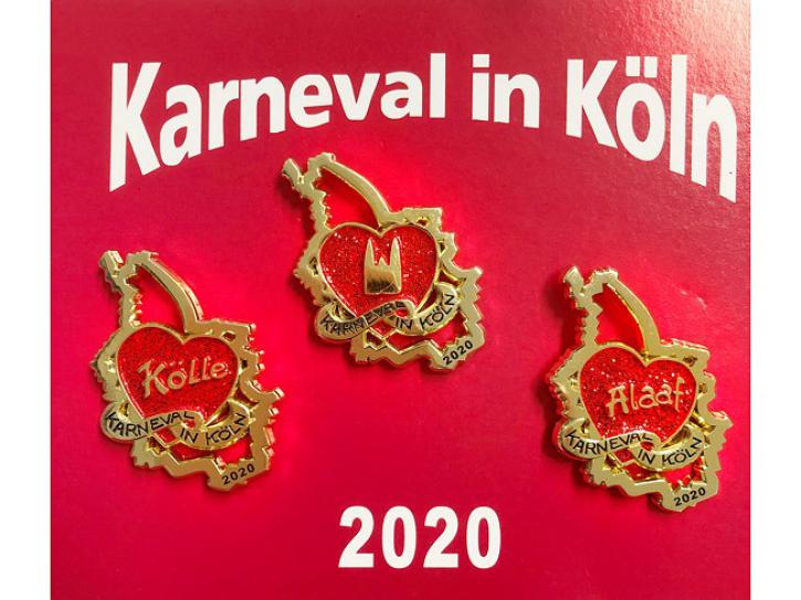 Dreierset Festabzeichen 2020