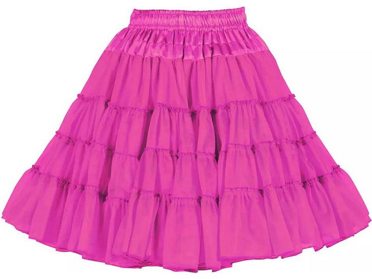 Petticoat pink 3-lagig